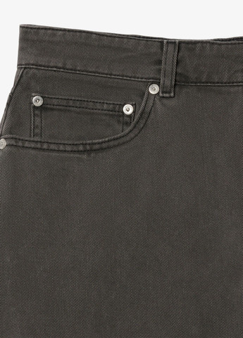 Темно-серые демисезонные прямые джинсы Lacoste