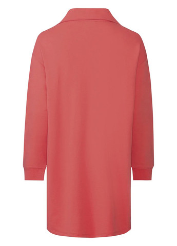 Красное кэжуал платье поло, платье-свитшот Esmara однотонное