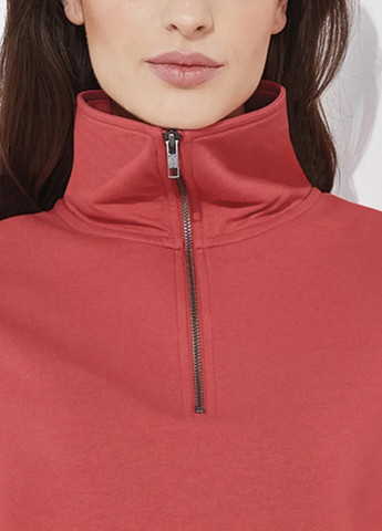 Красное кэжуал платье поло, платье-свитшот Esmara однотонное