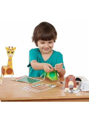 Набір для творчості Веселі тварини Сафарі (MD30190) Melissa&Doug (254068480)