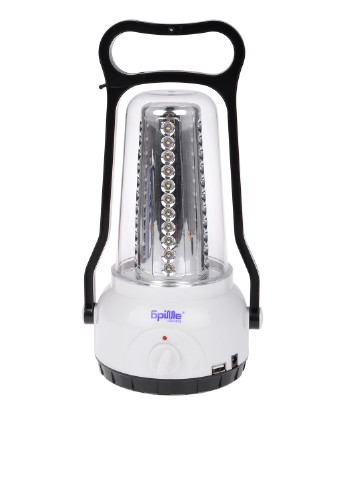 Ліхтарик для кемпінгу, 120х415 мм Brille білий