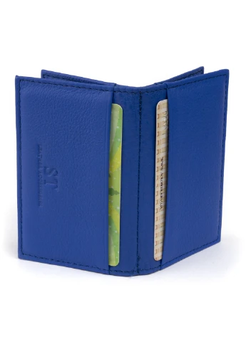 Жіночий шкіряний гаманець-візитниця 10х6,5х1 см st leather (252131754)