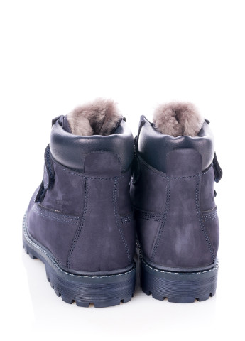 Синие кэжуал зимние ботинки на меху Tutubi