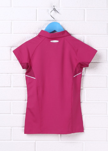 Розово-лиловая детская футболка-поло для девочки Rucanor