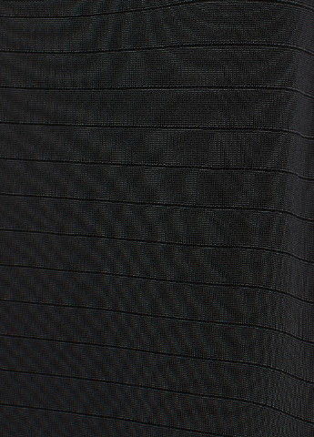 Черное кэжуал платье бандажное H&M однотонное