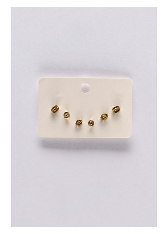 Серьги (3 пары) No Brand (340268821)