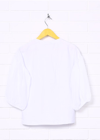 Белая блузка с длинным рукавом Gaialuna демисезонная