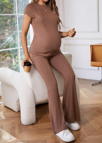 Костюм для беременных (футболка, брюки) SHEIN (327828108)