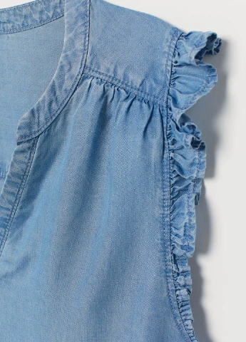 Голубая блуза для беременных H&M