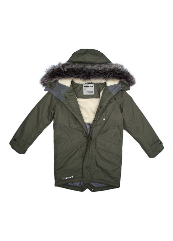 Зеленое зимнее Пальто зимнее DAVID Huppa