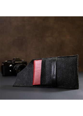 Женский кожаный кошелек 9,5х10х1,5 см Grande Pelle (252127772)