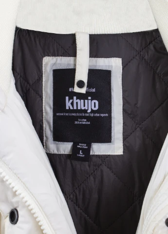 Молочна зимня куртка Khujo
