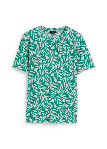 Зелена літня футболка C&A