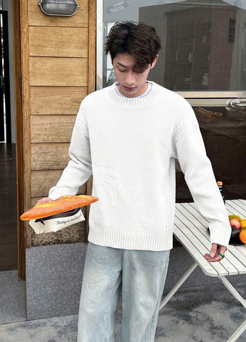 Білий демісезонний джемпер джемпер SHEIN