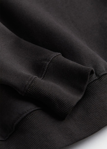 Темно-сірий світшот H&M однотонний без декору (362622268)