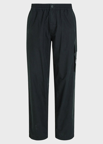 Черные кэжуал демисезонные карго брюки Calvin Klein Jeans