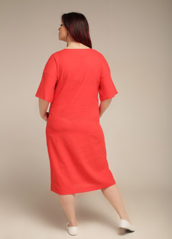 Червона кежуал сукня Maxiline