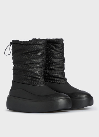 Черные дутики Calvin Klein с логотипом