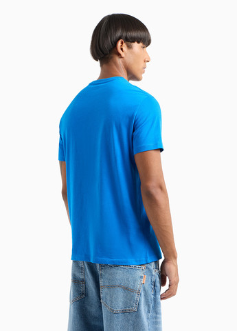 Синя футболка Armani Exchange