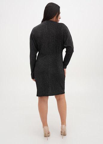 Черное вечернее платье H&M однотонное