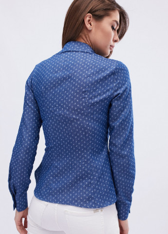 Синя демісезонна блуза Carica