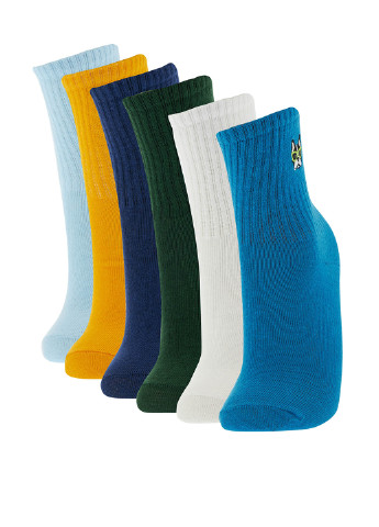 Шкарпетки(6пар) DeFacto комбіновані повсякденні