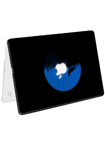 Чехол пластиковый для Apple MacBook Pro Retina 13 A1502 / А1425 Волк (Wolf) (6352-2142) MobiPrint (218508551)