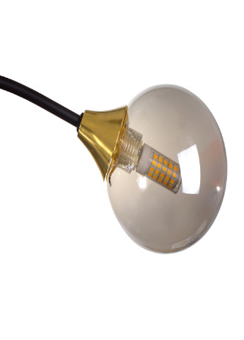 Стельова люстра BR-01 639C/6 G9 BK/G Brille (251891730)