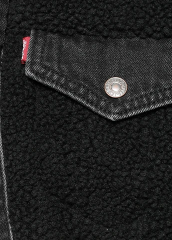 Черная демисезонная куртка Levi's