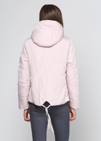Світло-рожева демісезонна куртка ZUBRYTSKAYA