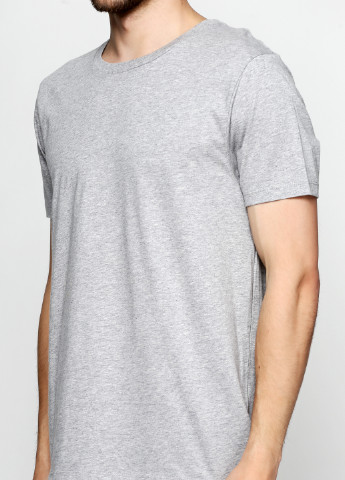 Сіра футболка з коротким рукавом Asos