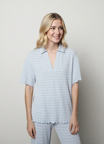 Голубая блуза Reserved