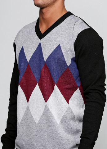 Светло-серый демисезонный пуловер пуловер Pierre Cardin