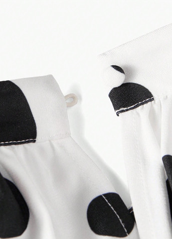 Чёрно-белую блуза SHEIN