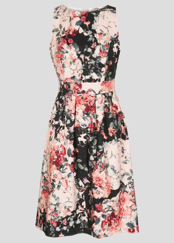 Бледно-розовое кэжуал платье Orsay с цветочным принтом