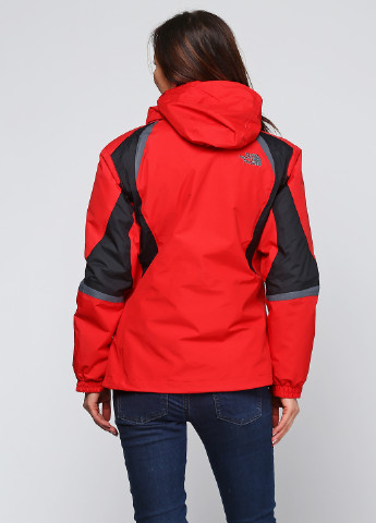 Червона зимня куртка лижна The North Face