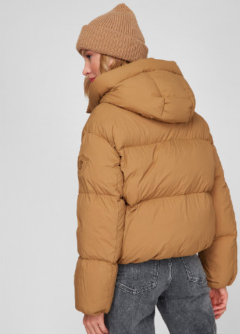 Темно-бежевая зимняя куртка Tommy Hilfiger