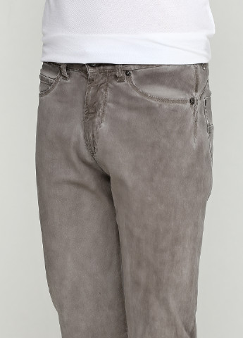 Серые кэжуал демисезонные прямые брюки Sorbino