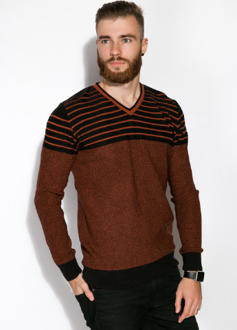 Теракотовий демісезонний пуловер пуловер Time of Style