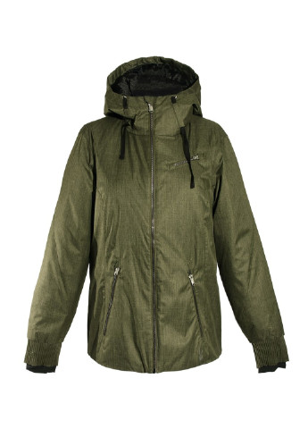 Оливковая зимняя куртка Spyder