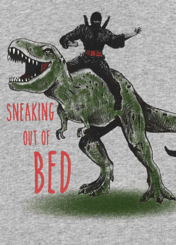 Сіра всесезон піжама для хлопчика carters (988610) 2шт Carter's