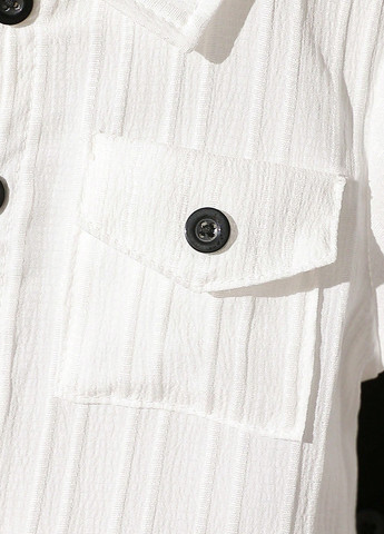 Чорно-білий демісезонний комплект (сорочка, штани) SHEIN