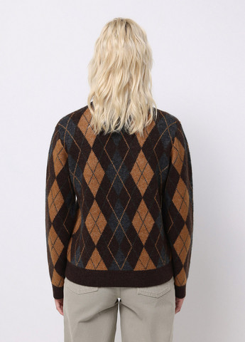 Коричневий зимовий джемпер джемпер Colin's