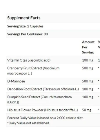 Targeted Choice, Urinary Tract Support 60 Veg Caps Bluebonnet Nutrition (256380231)