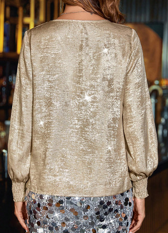 Золотая блуза SHEIN