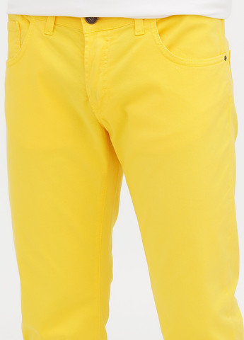 Желтые летние прямые джинсы Liu Jo