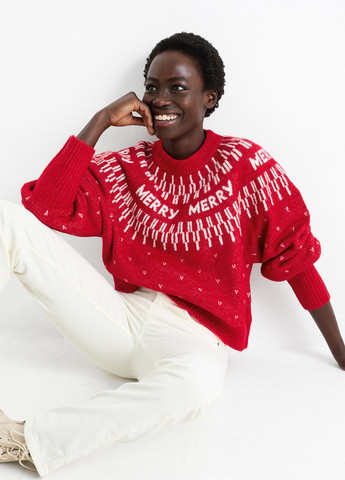 Червоний демісезонний джемпер джемпер C&A