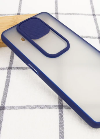 Чохол Camshield mate TPU зі шторкою для камери для Xiaomi Mi 10T Lite / Redmi Note 9 Pro 5G Синій (is_00000042626_5) Epik (237824585)