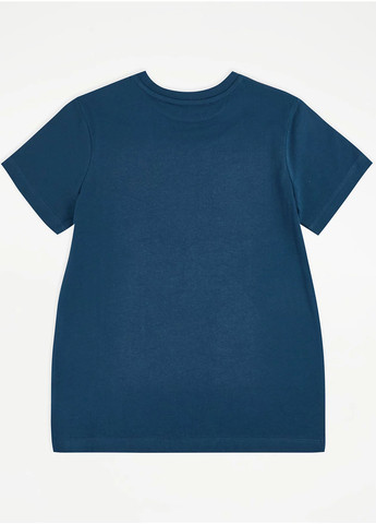 Темно-синя літня футболка George