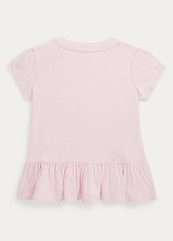 Світло-рожева літня футболка Ralph Lauren